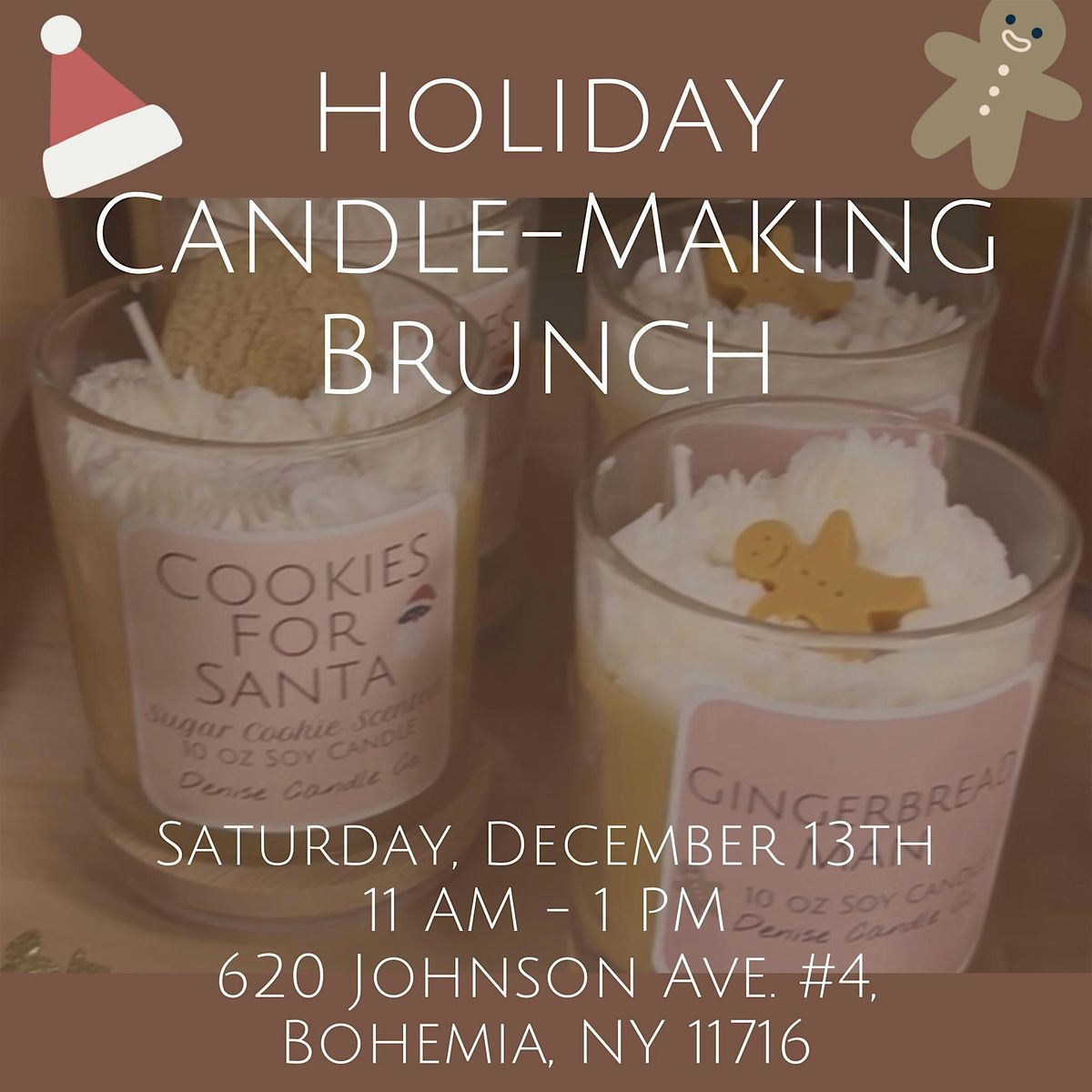 Holiday Candle Making Brunch