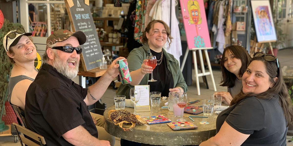 Spring Eco-Art & Sip: Paint and Sculpt with Clay