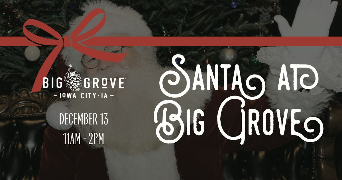 Santa at Big Grove