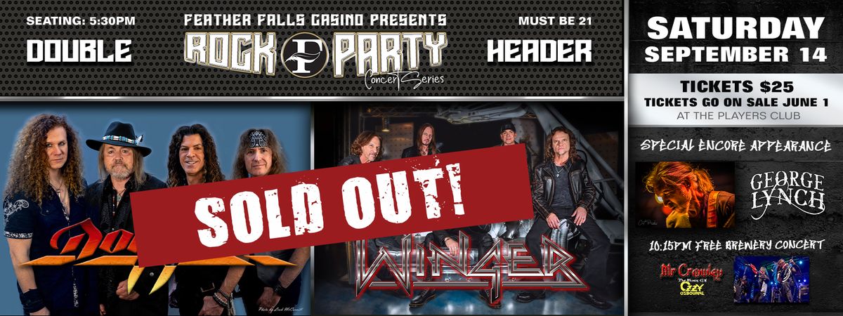 Dokken with George Lynch at The Showroom at the Golden Nugget Las Vegas