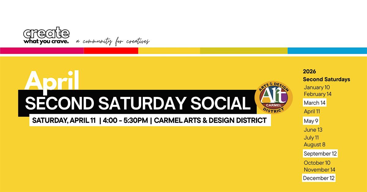April Second Saturday Social - Creative Meetup