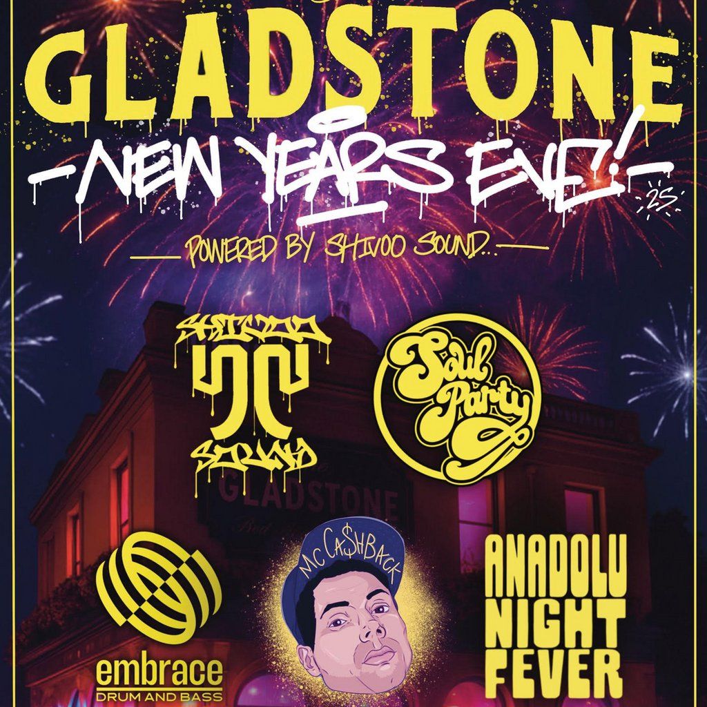 The Gladstone New Years Eve 2025