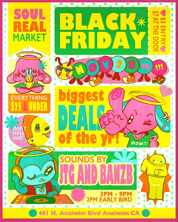 Soul Real Market: BLACK FRIDAY \u2661 11\/28