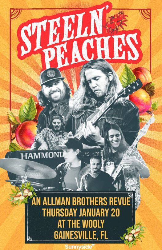Steeln Peaches Allman Brothers Revue at The Wooly The Wooly