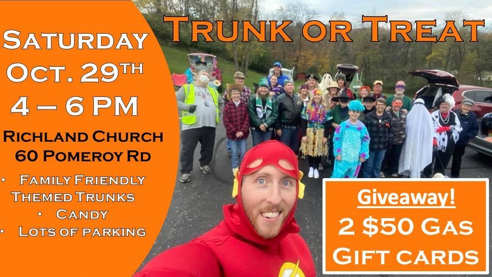 Trunk or Treat 2022 Richland United Methodist Church, Chauncey, OH