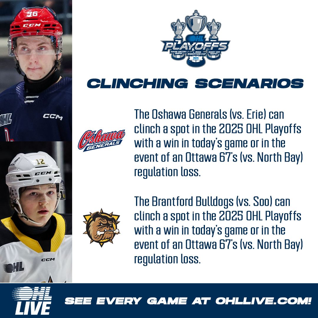 Ottawa 67s vs. Brantford Bulldogs