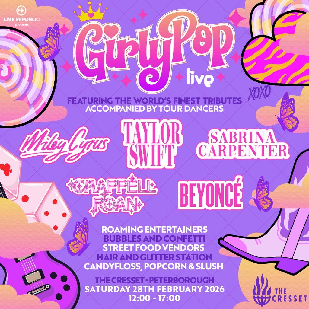 GirlyPop Live | The Cresset, Peterborough