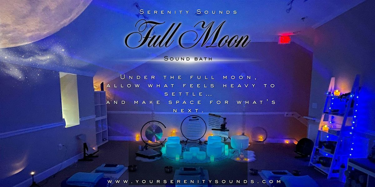 Full Moon Sound Bath In Jacksonville , FL | Mandarin