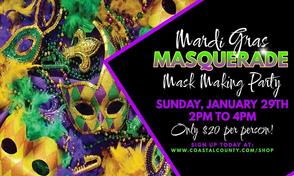 mardi gras mask making supplies