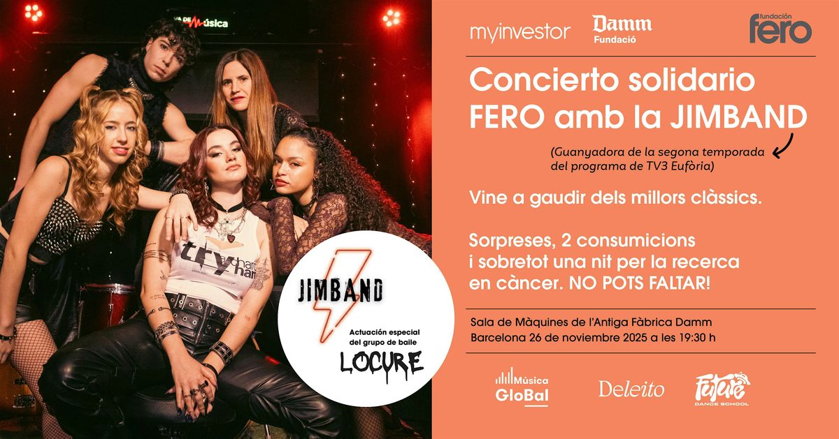 CONCIERTO SOLIDARIO FERO CON JIMBAND