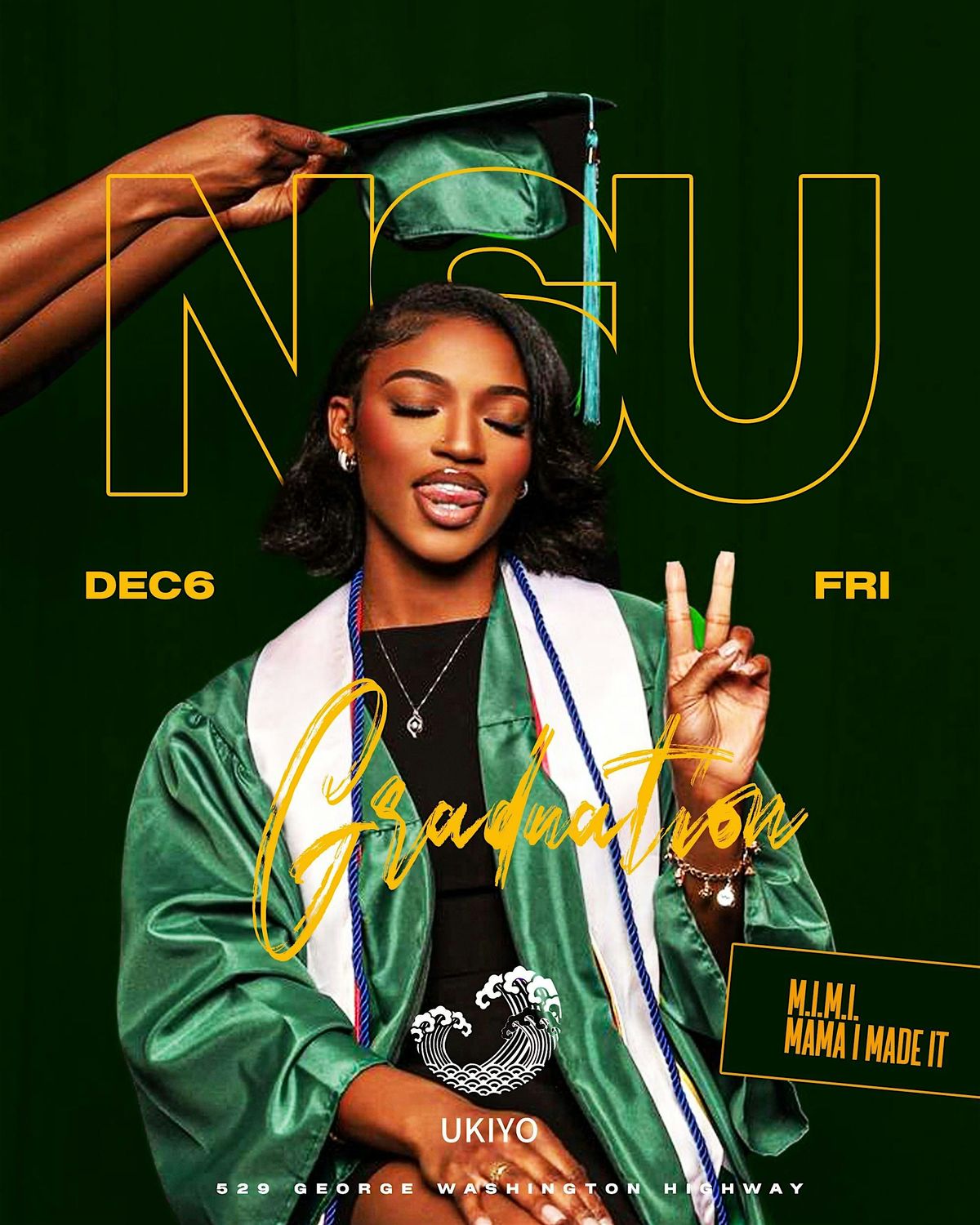 MIMI- NSU Grad Celebration @ Ukiyo Saturday Night 12\/6\/25