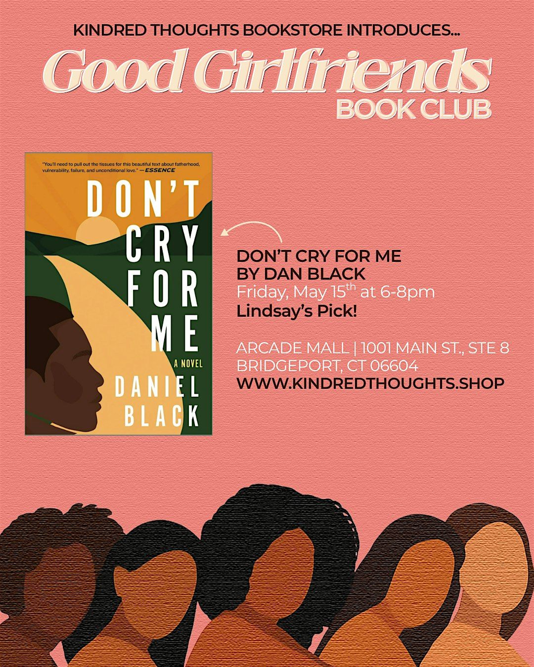 Good Girlfriends Book Club: Don't Cry for Me by Daniel Black