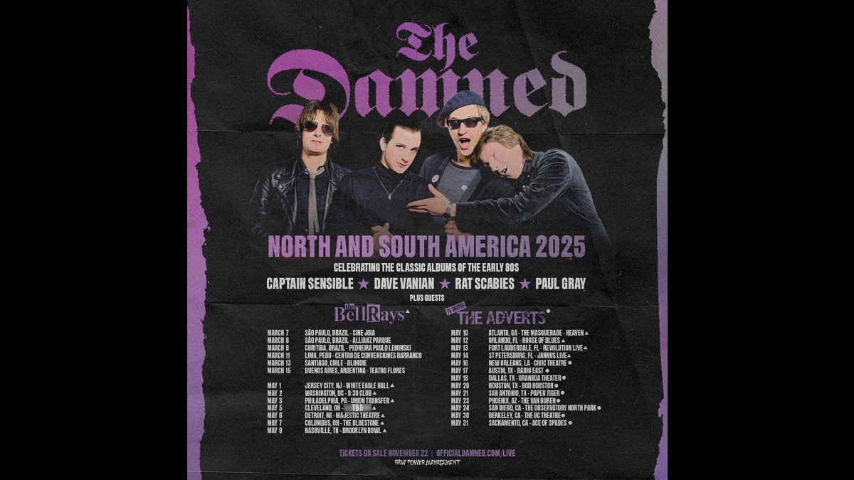 The Damned with The BellRays (19+)