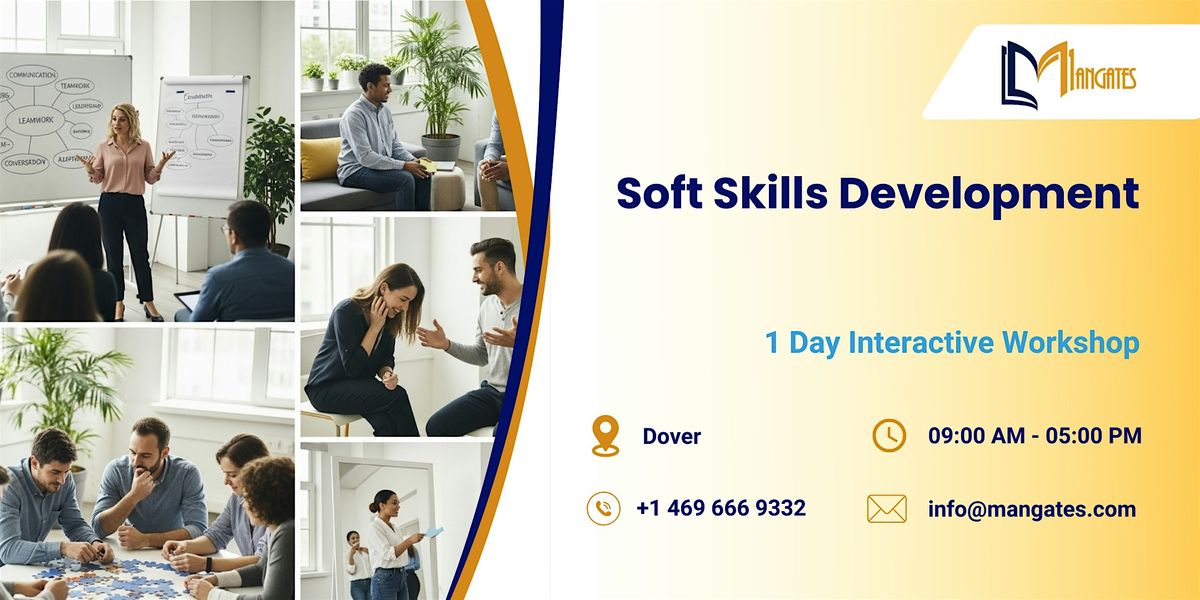 Soft Skills Development: 1 Day Interactive Workshop in Dover, DE