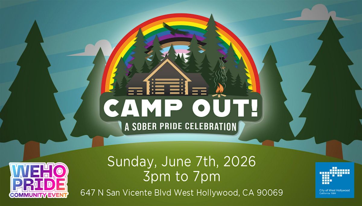 Camp OUT! - A Sober Pride Celebration