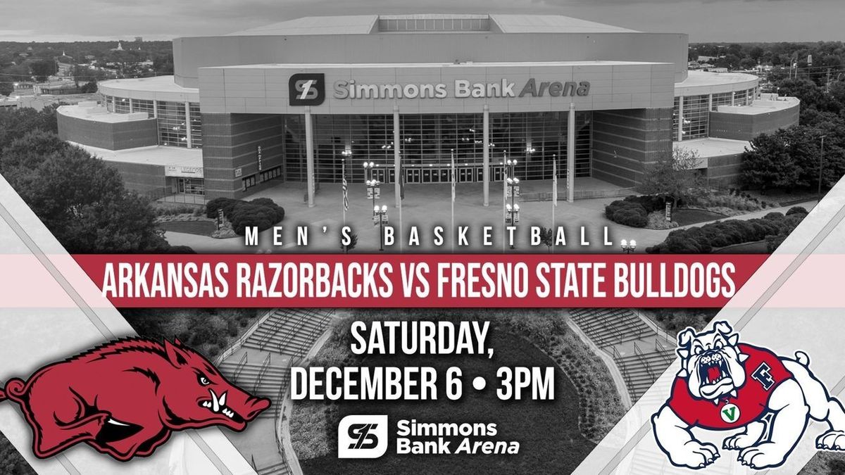 Fresno State Bulldogs at Arkansas Razorbacks Mens Basketball