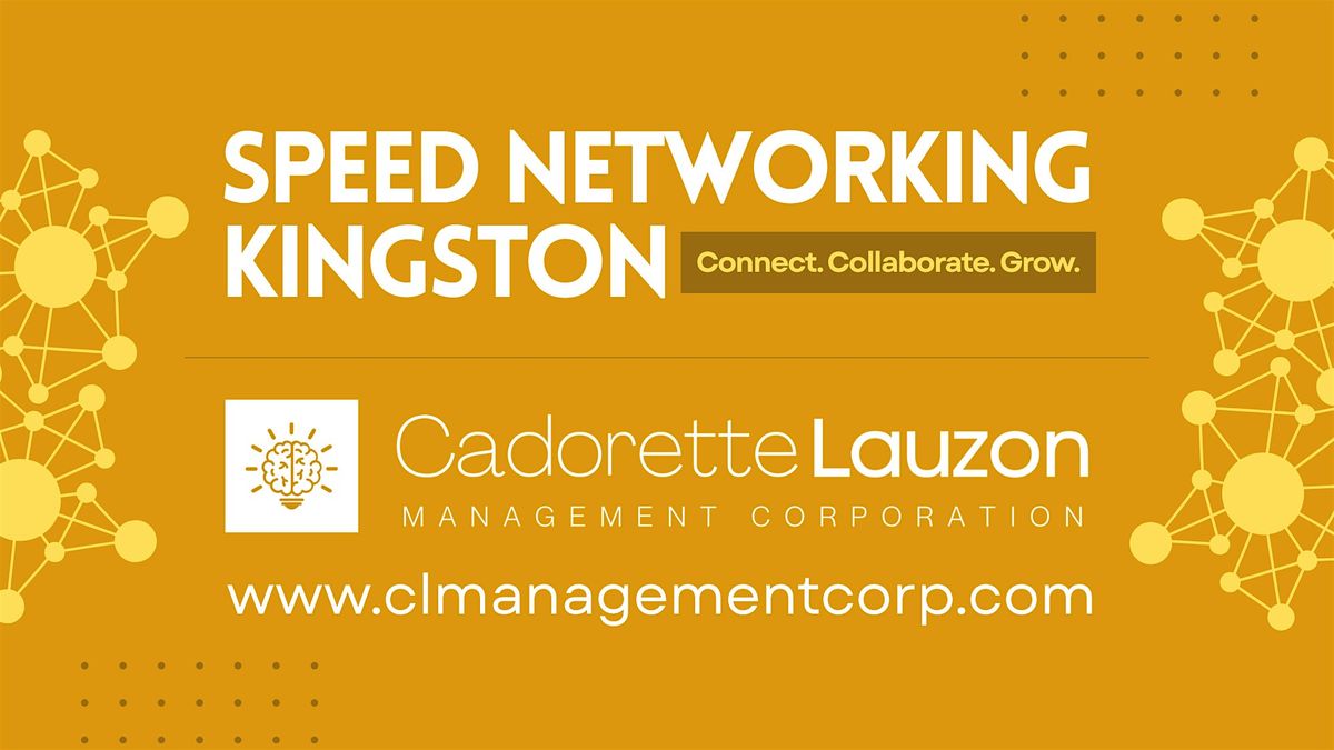 Speed Networking Kingston
