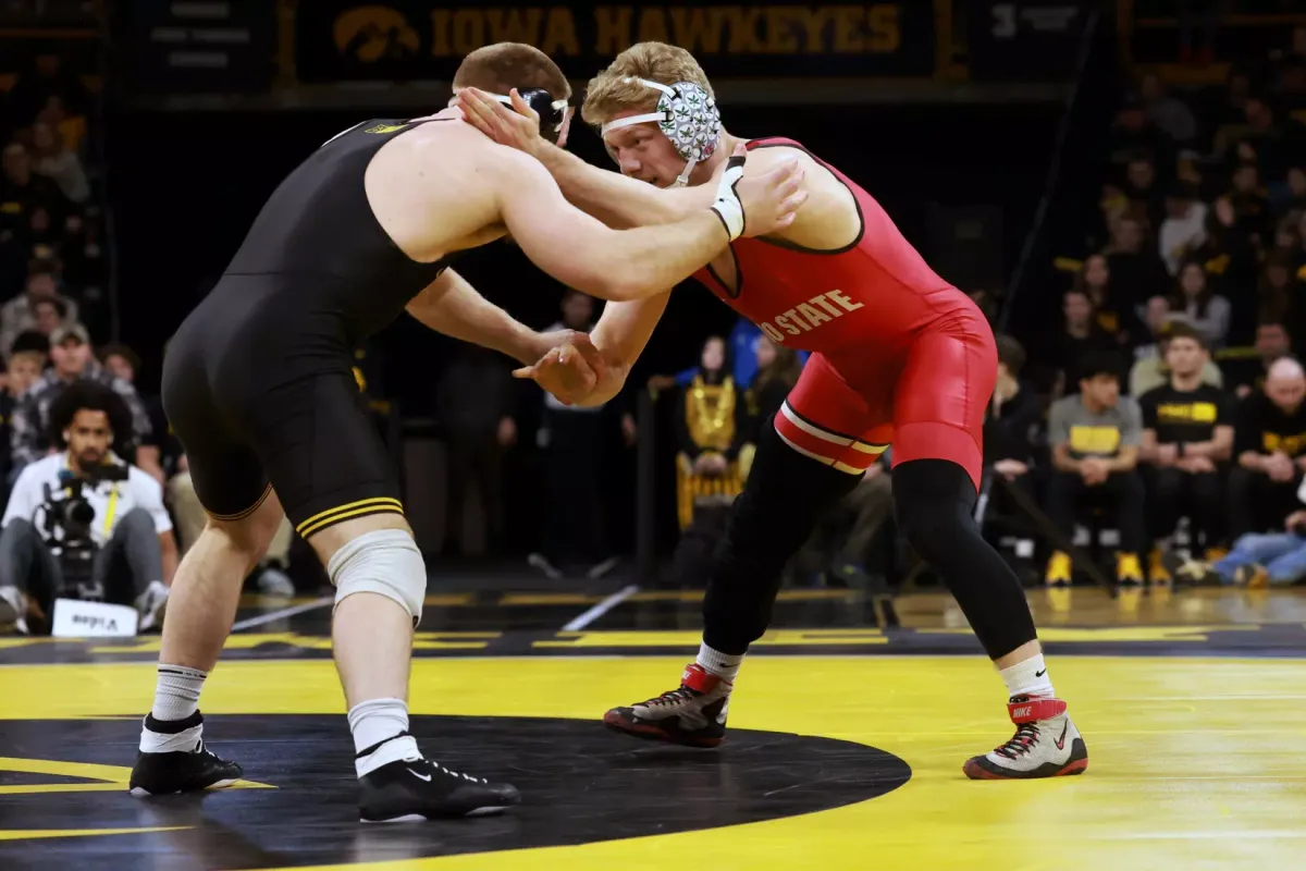 Iowa Hawkeyes at Ohio State Buckeyes Wrestling