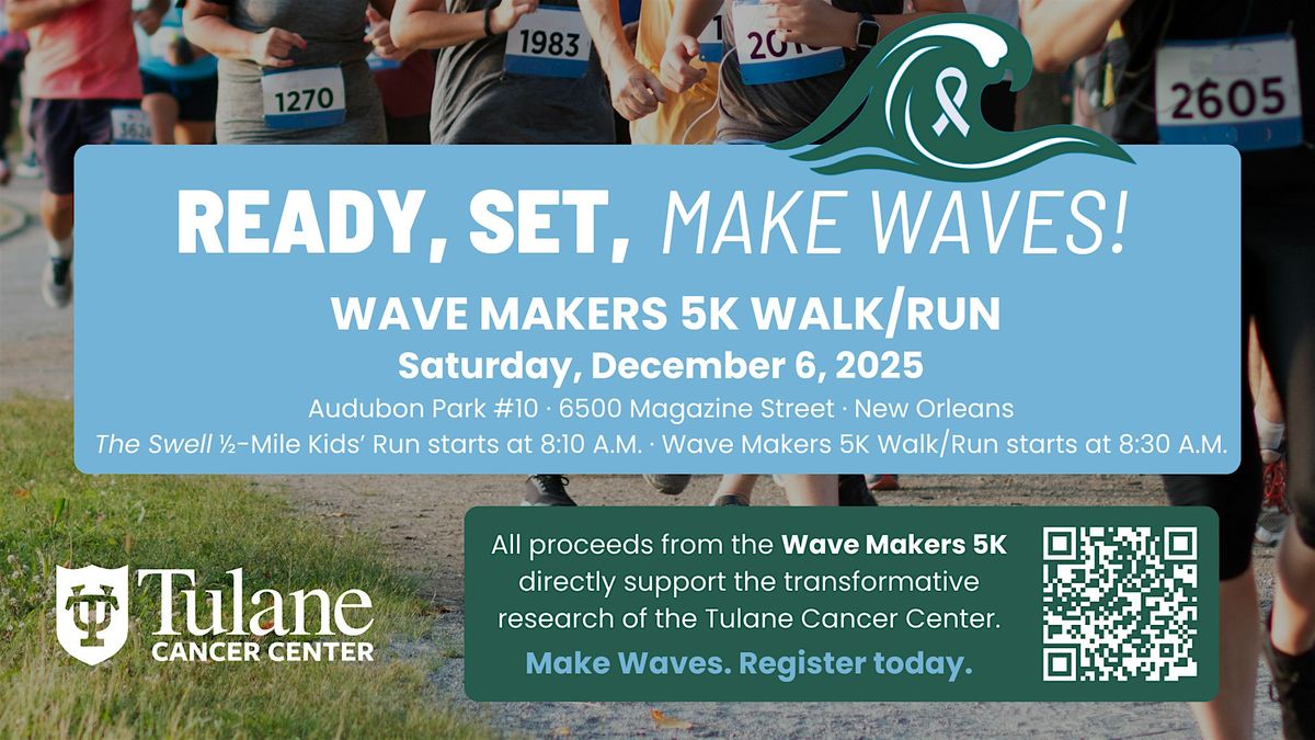 Wave Makers 5K Run\/Walk for Cancer Research - Not Sold OUT!