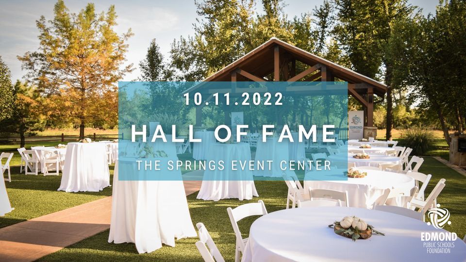 Hall of Fame 2022 The Springs Event Venue (Edmond) October 11, 2022