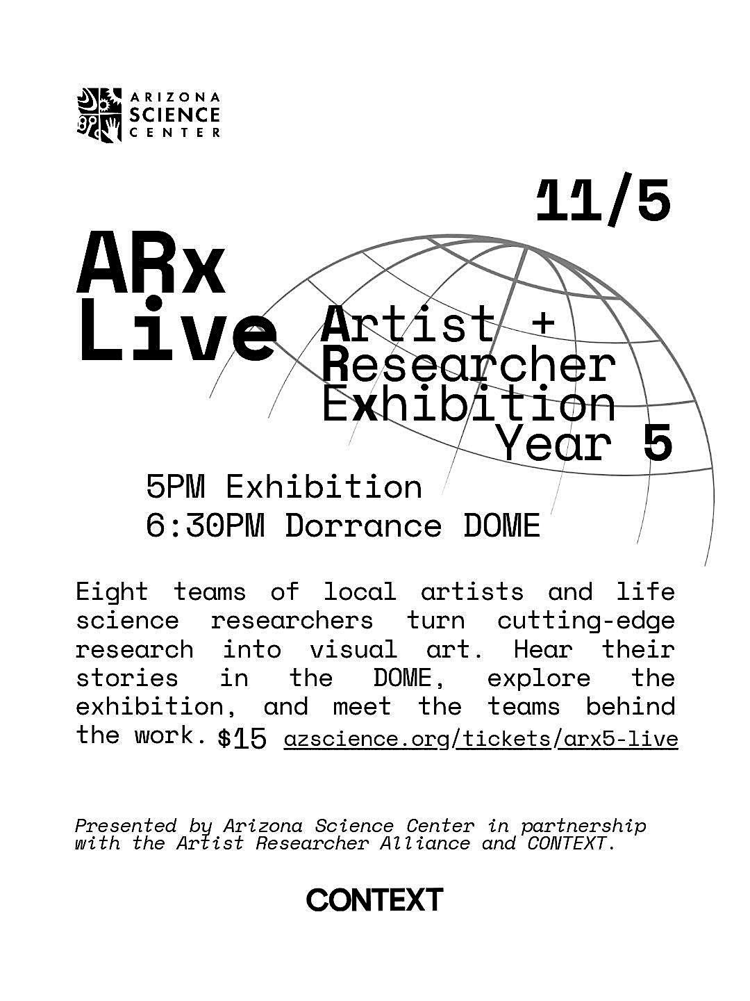 ARx5 Live: Where Art Meets Innovation at Arizona Science Center ...