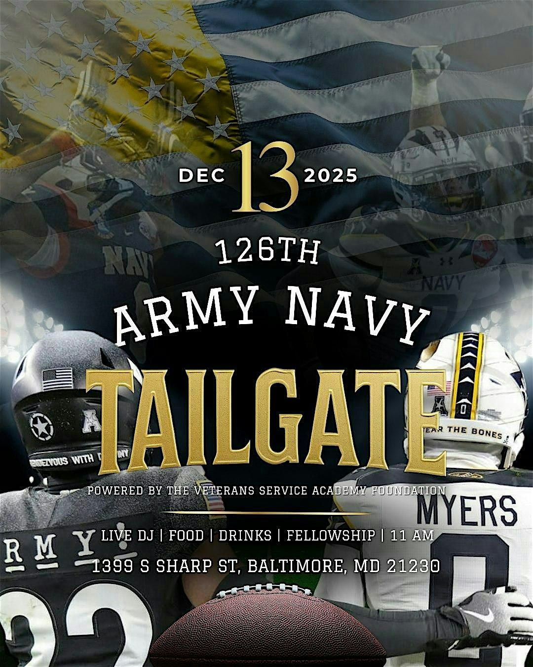 The Official 2025 Army-Navy Tailgate | Powered by VSAF