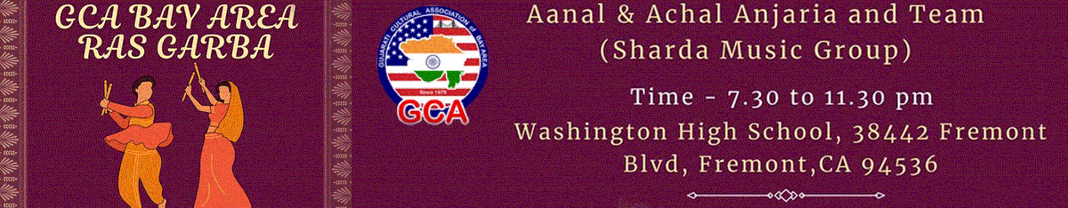 GCA Bay Area Ras Garba September 19th 2025