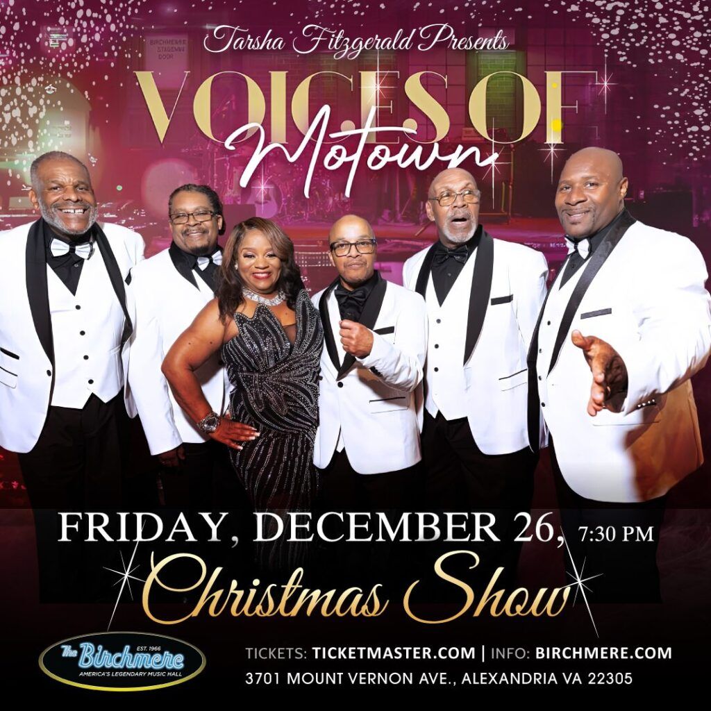 Tarsha Fitzgerald Presents Voices of Motown Christmas Show at Birchmere