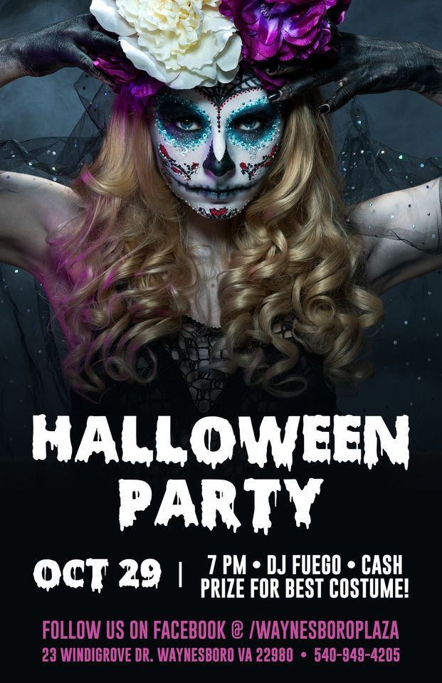 Halloween Party at Plaza Plaza Antigua, Waynesboro, VA October 29, 2022