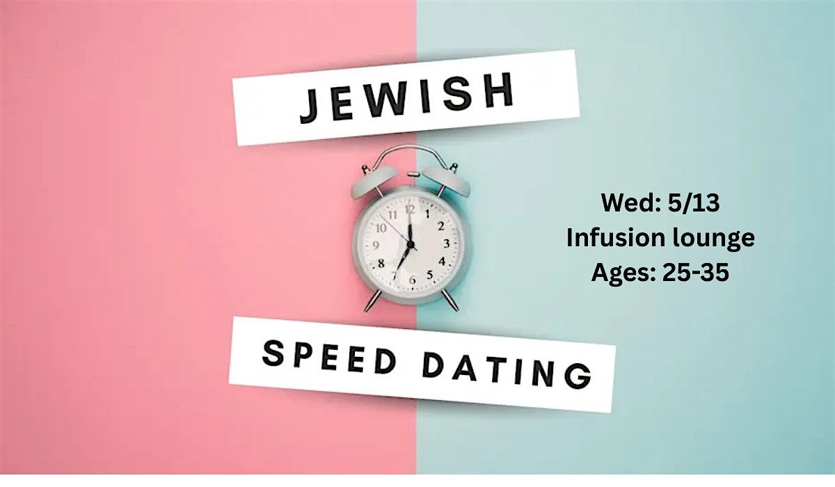 Jewish Speed Dating 25-35: Appetizers Included!