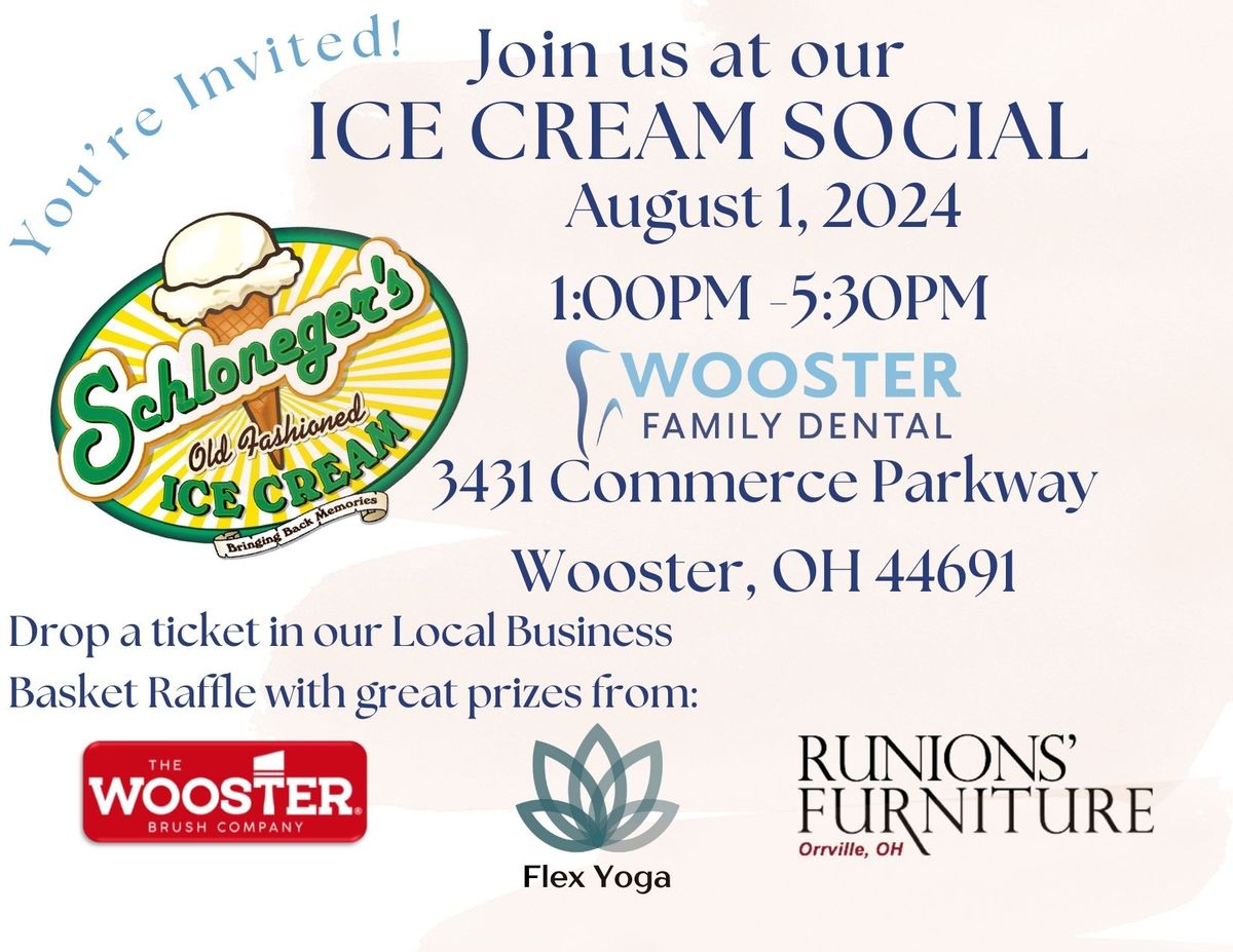 Wooster Family Dental Ice Cream Social | 3431 Commerce Pkwy, Wooster ...