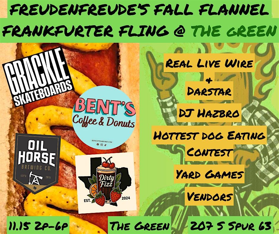 Freudenfreude\u2019s Fall Flannel Fling @ The Green