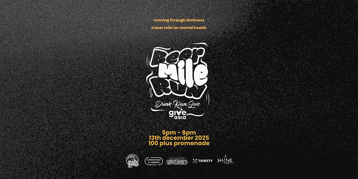 The Beer Mile: Running Through the Darkness