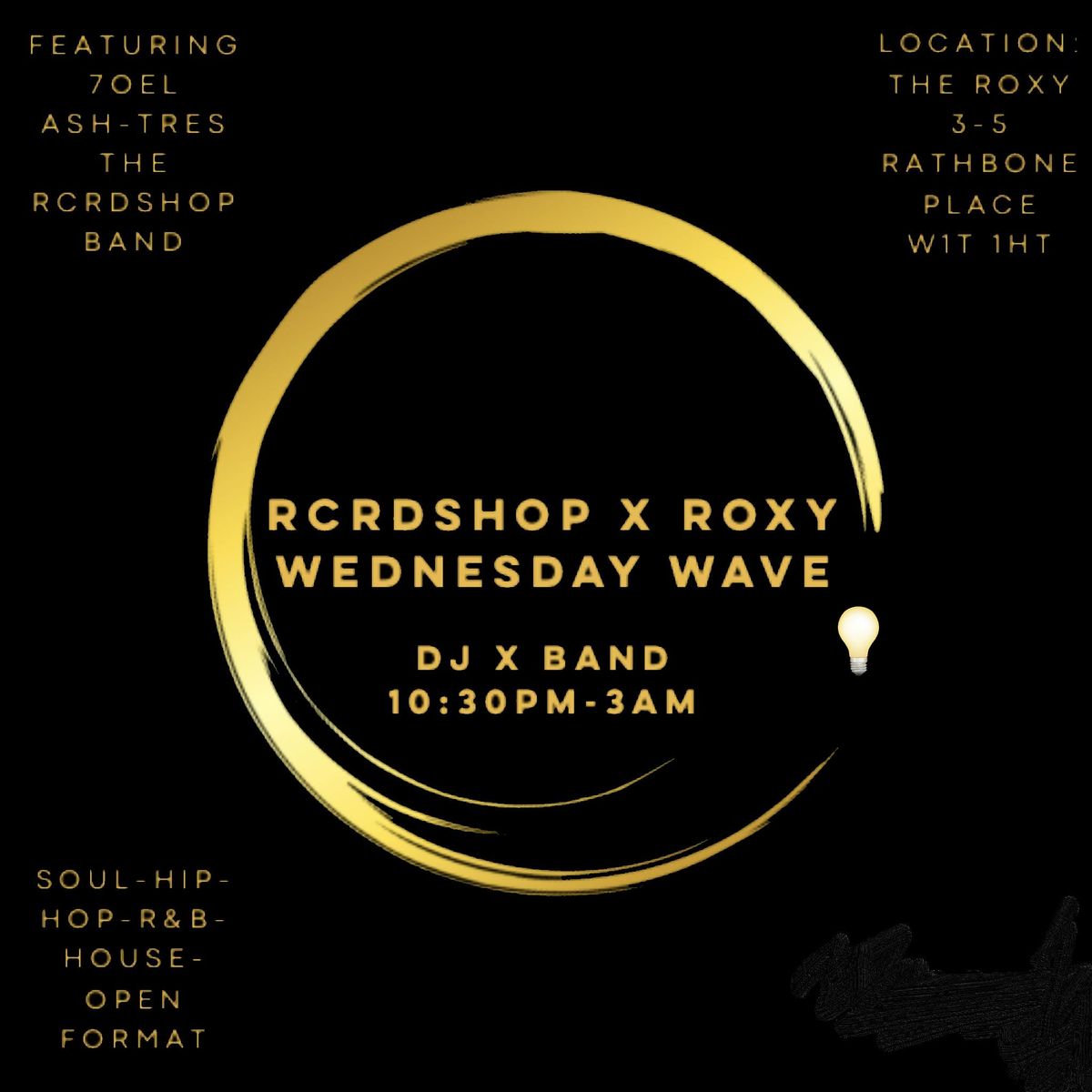RCRDSHOP X ROXY - WEDNESDAY WAVE