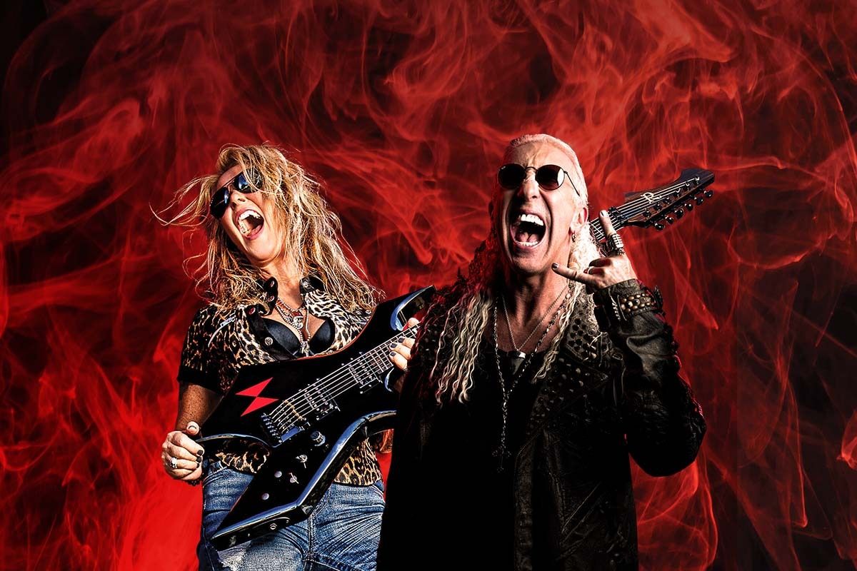 Lita Ford with Dee Snider