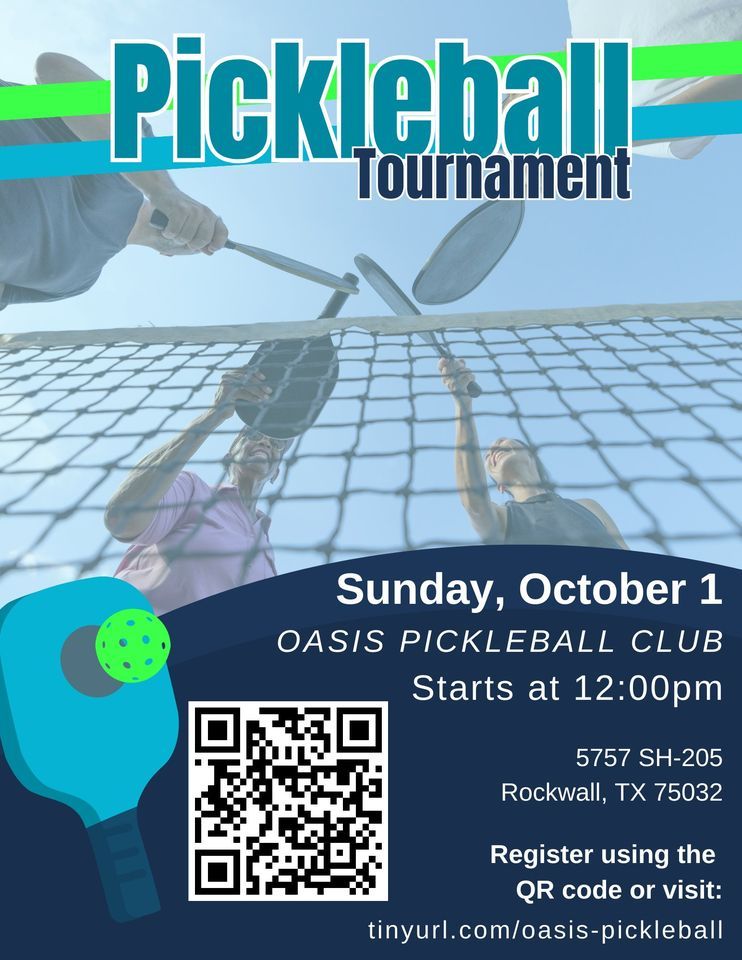Doubles Pickleball Tournament