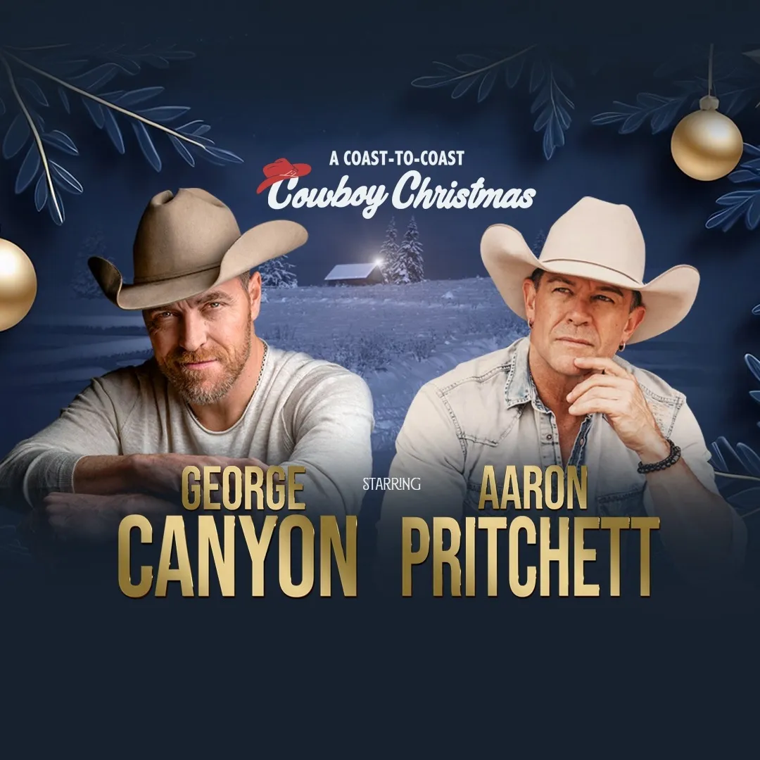 George Canyon and Aaron Pritchett at Vic Juba Theatre