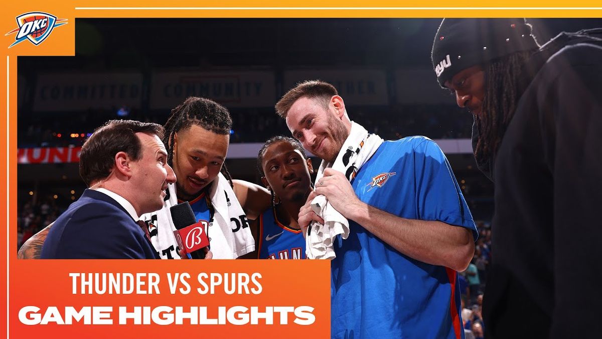 San Antonio Spurs at Oklahoma City Thunder at Paycom Center
