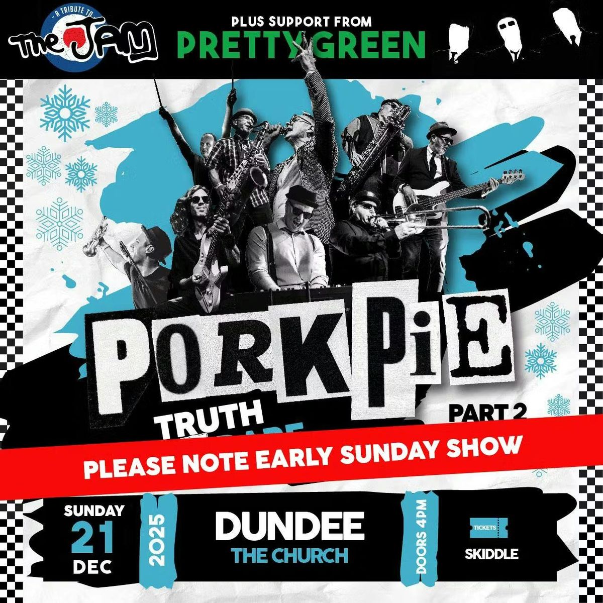 PorkPie & Pretty Green (The Jam) Christmas Special Live, Dundee #2