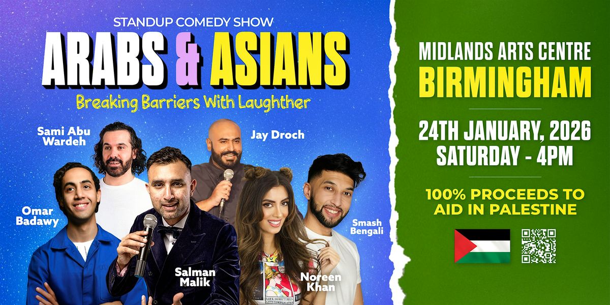 Arabs & Asians Stand-up Comedy Show Birmingham