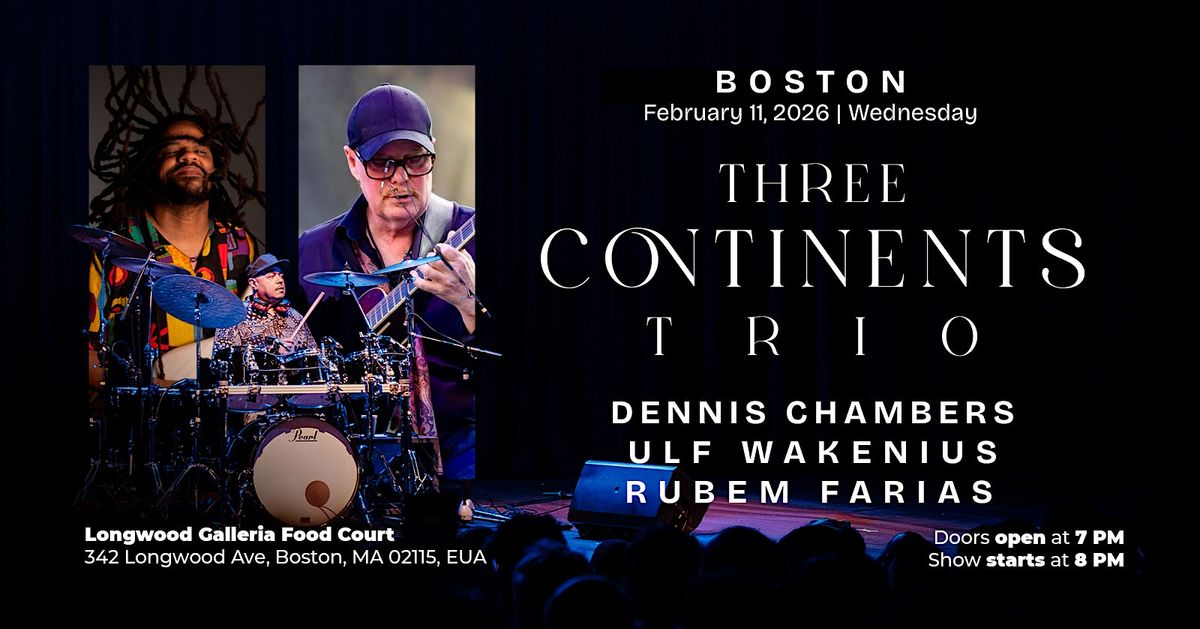 Dennis Chambers, Ulf Wakenius and Rubem Farias - Boston
