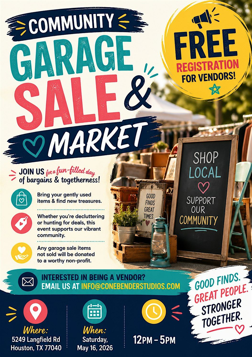 Community Garage Sale & Vendor Market
