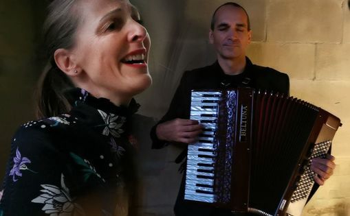 DvojKlang (Alena Leja Gesang & Frank Eisele Akkordeon) zu Gast im
