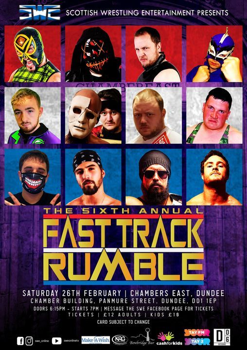 SWE Fast-Track Rumble | Chamber East Function Suite, Dundee, SC ...