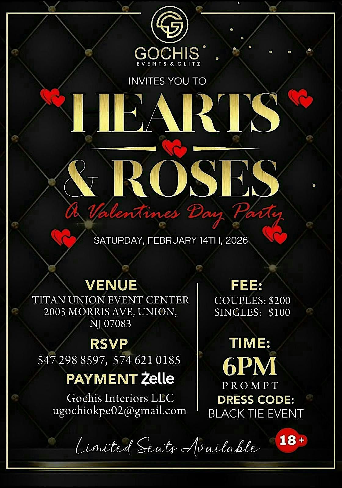 Hearts & Roses (Valentine Day Party)