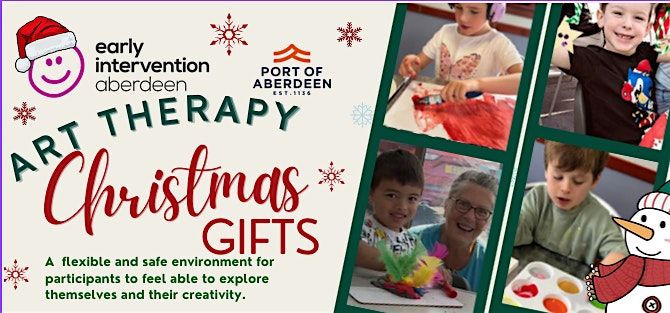 Christmas Gifts Art Therapy w Qualified Art Therapist Tracey