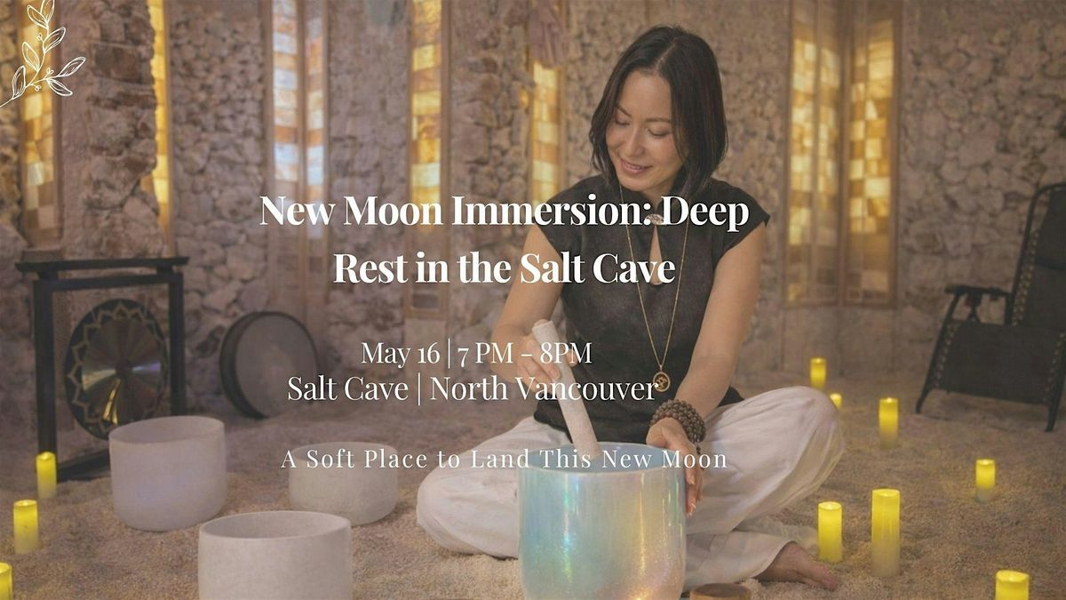New Moon Immersion: Deep Rest in the Salt Cave