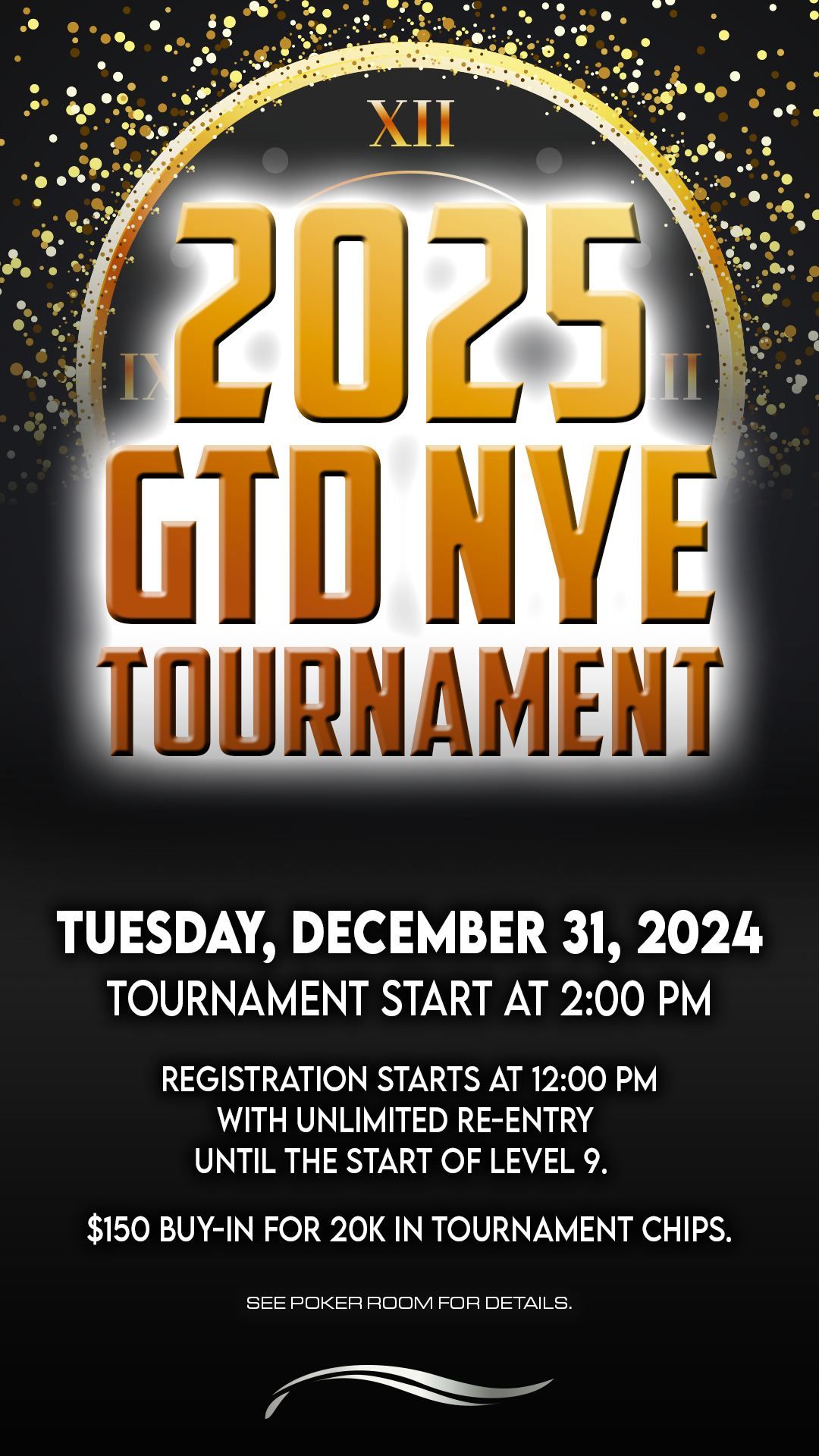 2025 GTD Tournament Downstream Casino Resort, Galena, KS December