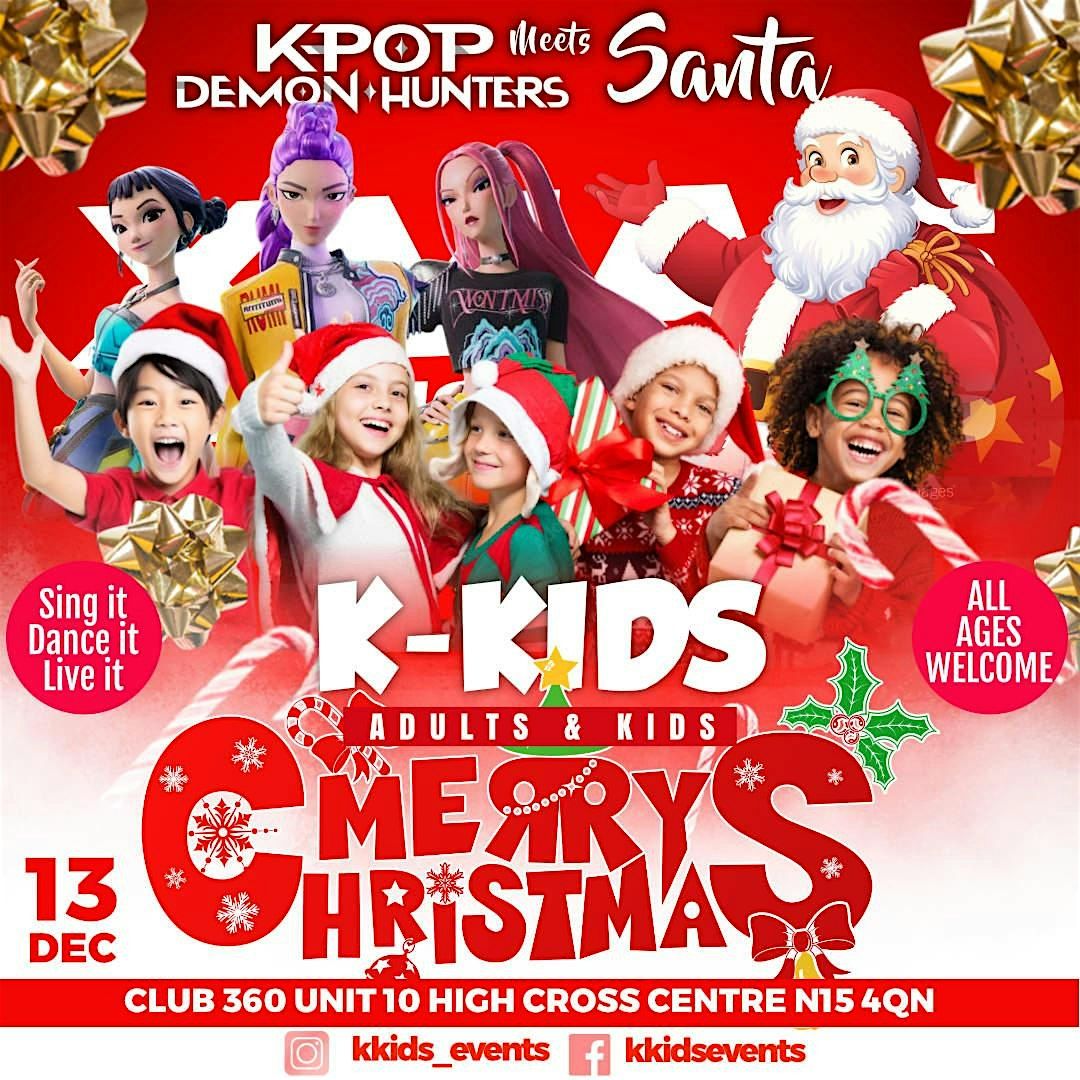K-Kids Demon Hunters & Santa Christmas Party \u2013 London