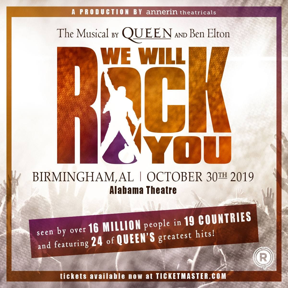 We Will Rock You at California Theatre Of The Performing Arts